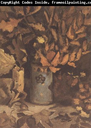 Vincent Van Gogh Vase with Dead Leaves (nn04)